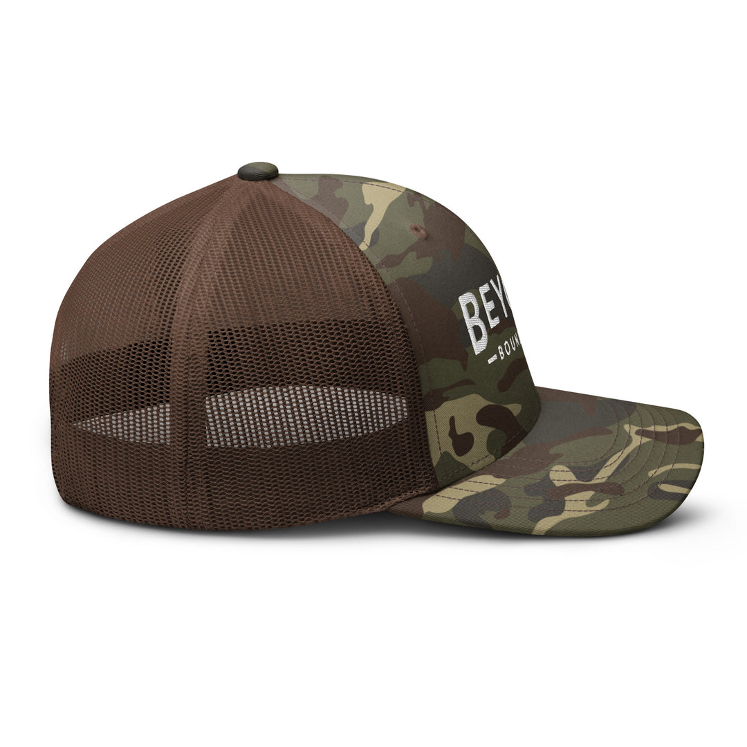 Camouflage Beyond Boundaries Trucker Hat