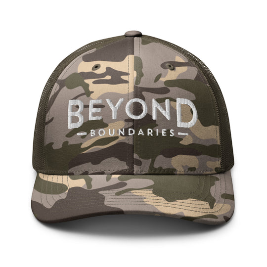 Camouflage Beyond Boundaries Trucker Hat