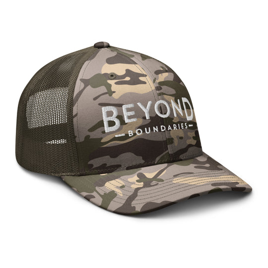 Camouflage Beyond Boundaries Trucker Hat