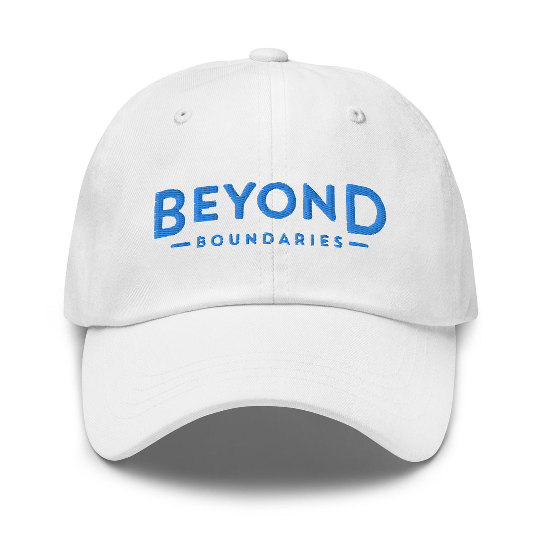 White Beyond Boundaries Dad Hat