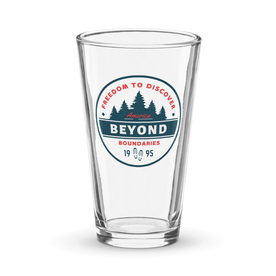 American Explorer Pint Glass