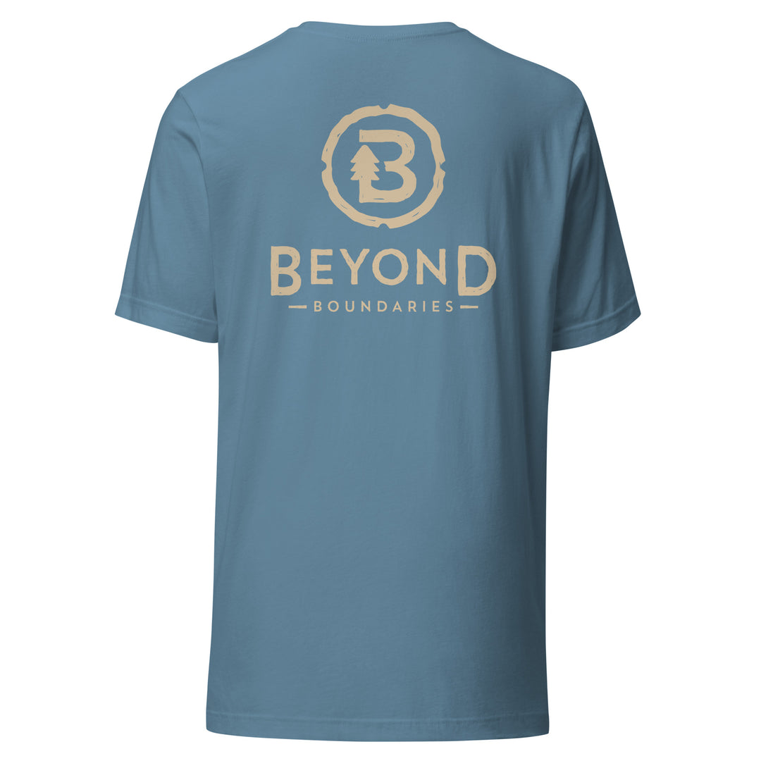 Beyond Boundaries Mountain Badge T-Shirt