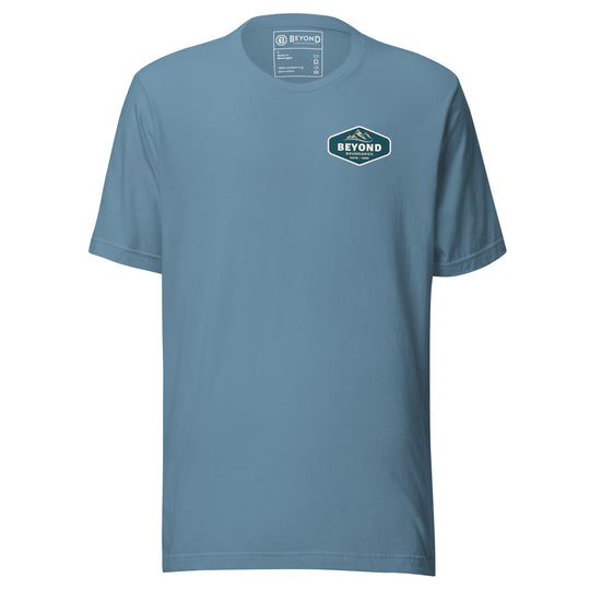 Beyond Boundaries Mountain Badge T-Shirt