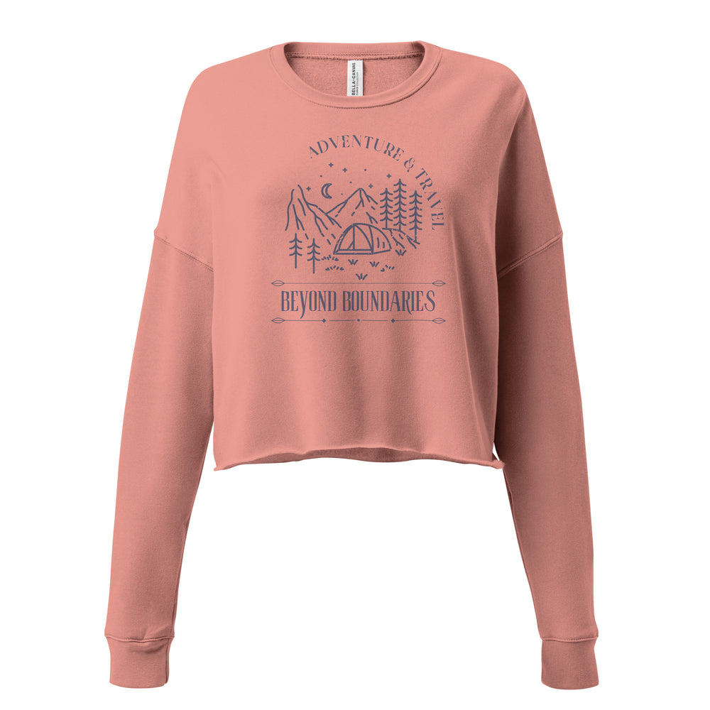 Wanderlust Crop Sweatshirt