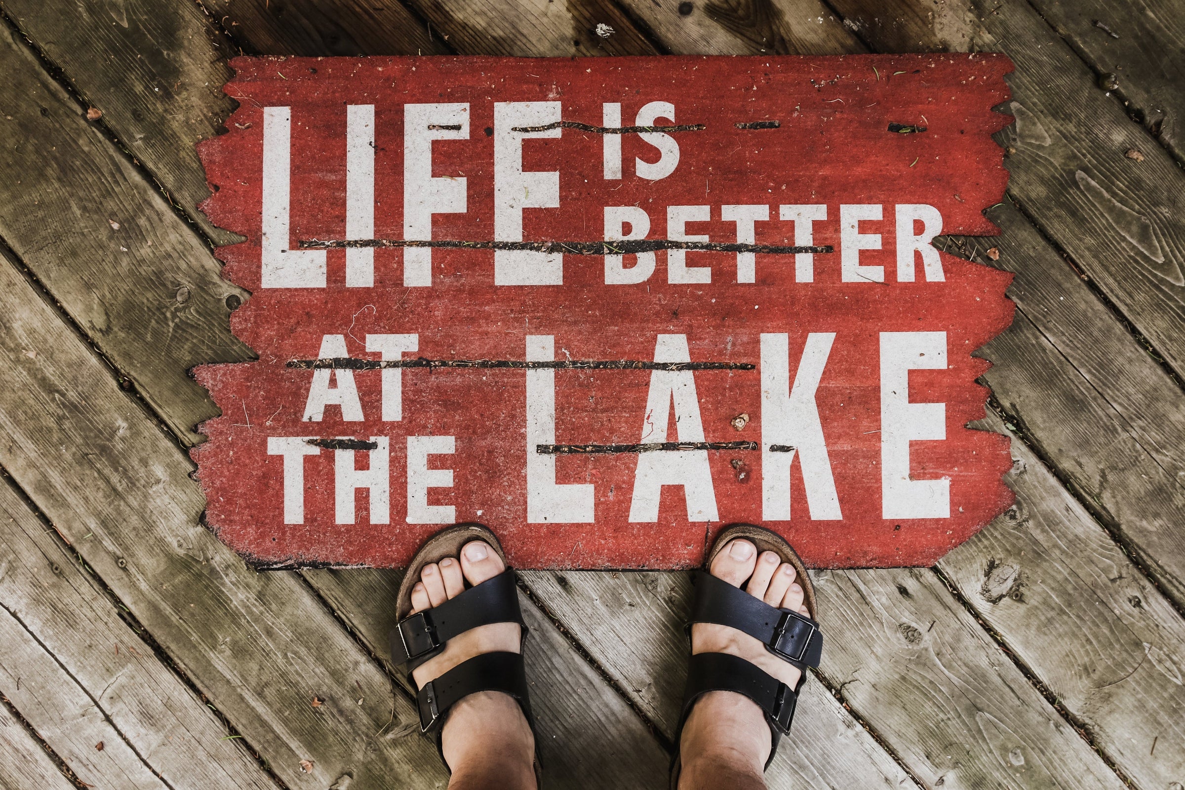 Life Is Better At The Lake 