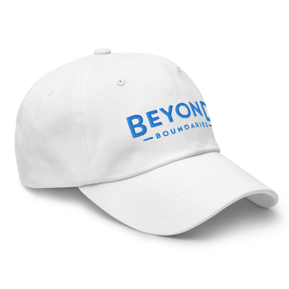 White Beyond Boundaries Dad Hat