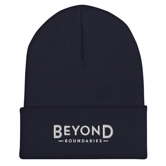 BB Embroidered Cuffed Beanie