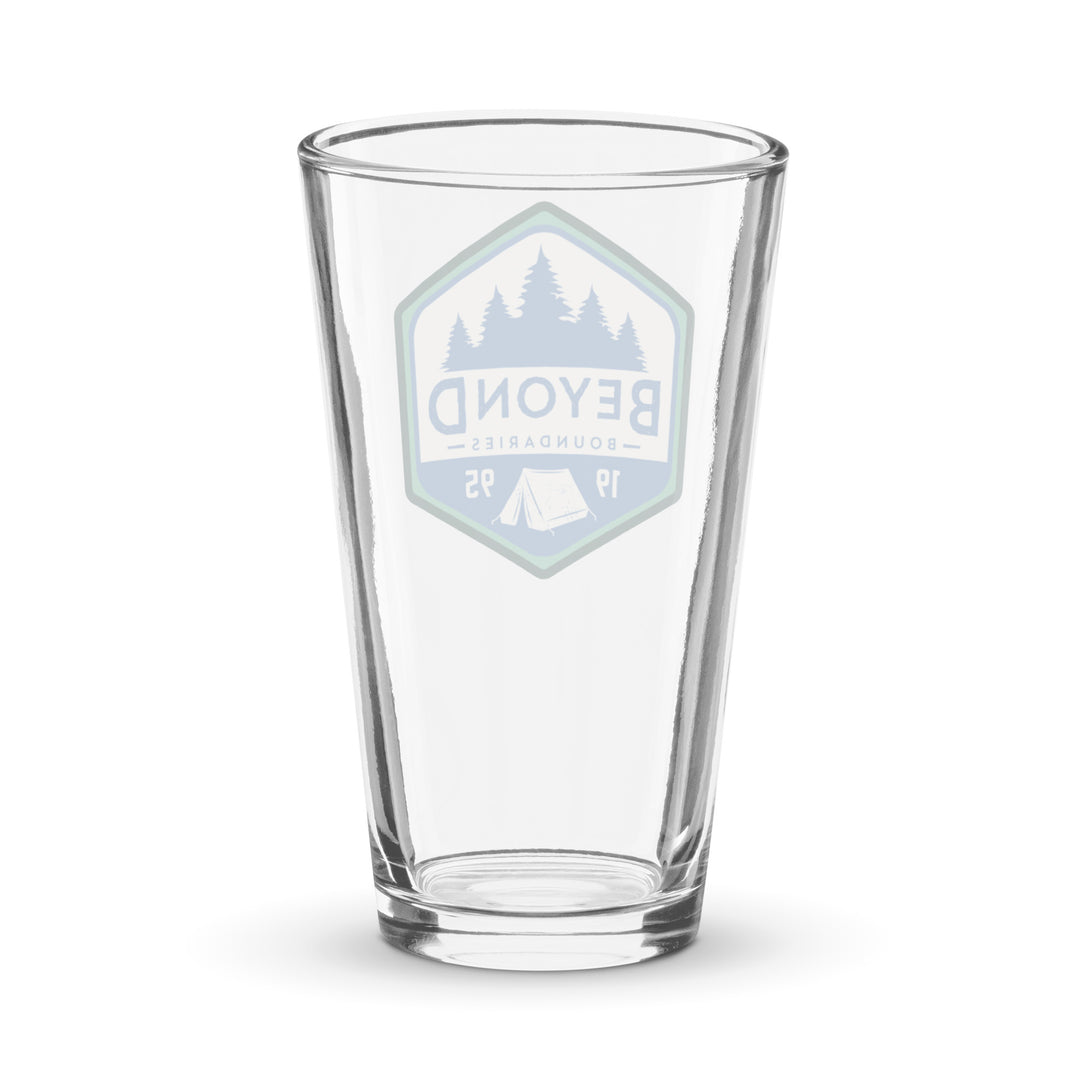 Camping Pint Glass