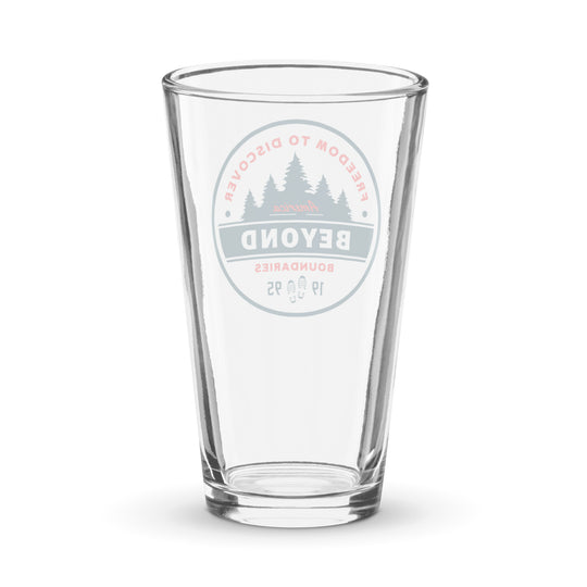 American Explorer Pint Glass