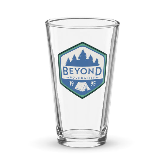 Camping Pint Glass