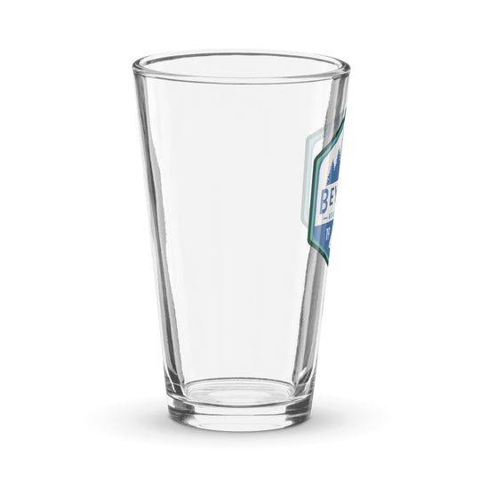 Camping Pint Glass