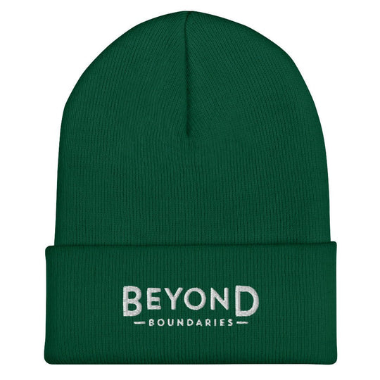 BB Embroidered Cuffed Beanie